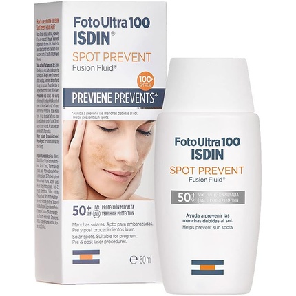 флюид spf50 50 мл isdin fotoultra 100 active unify Fotoultra Spot Prevent Fusion Fluid Spf50+ 50мл, Isdin