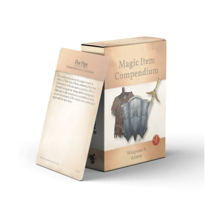

Бокс-сет Magic Item Compendium - Weapons & Armors, Game Master's Toolbox (5e)