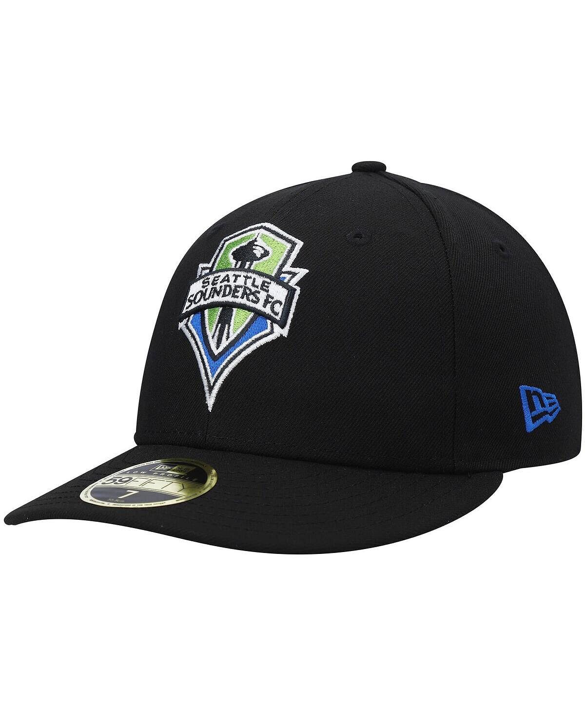 

Мужская черная кепка с логотипом Seattle Sounders FC Primary Low Profile 59FIFTY New Era