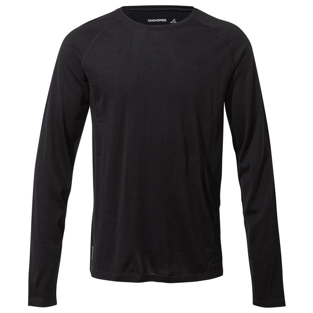 

Базовый слой с длинным рукавом Craghoppers Merino Crew, черный