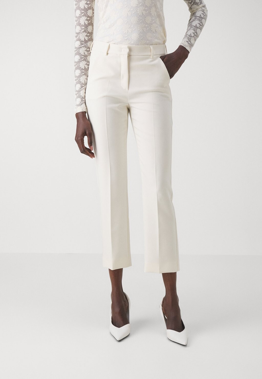 

Брюки Rana WEEKEND MaxMara, белый