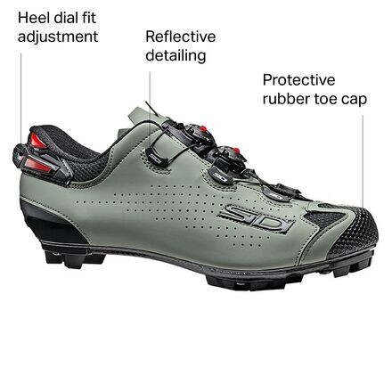 

Велосипедные кроссовки Tiger 2 мужские Sidi, цвет Black/Sage