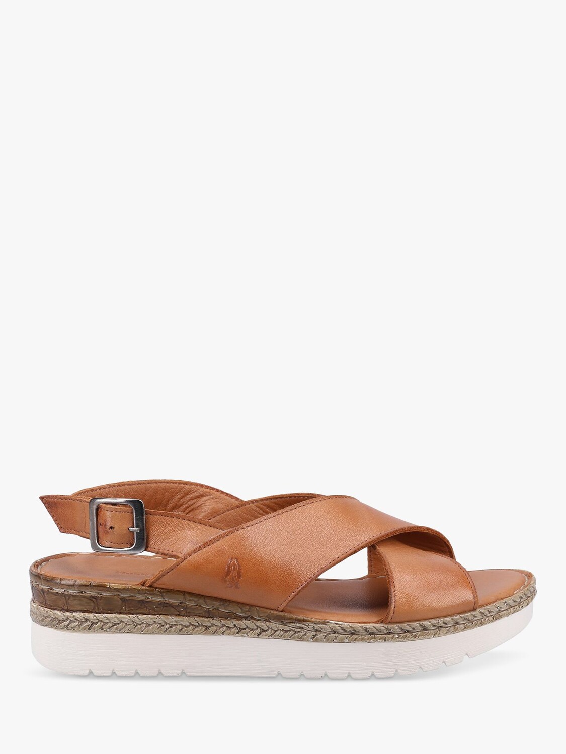 

Кожаные сандалии Hush Puppies Saphira с перекрестными ремешками, светло-коричневые