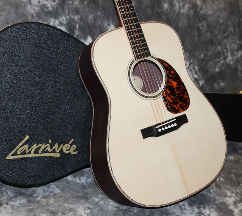 цена Акустическая гитара 2023 Larrivee - D-40R w/ Aged Moon Spruce Top, Special Edition - Rosewood Satin Natural