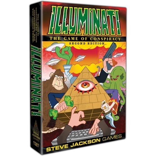 Настольная игра Illuminati 2Nd Edition Steve Jackson Games настольная игра one roll quest 2nd edition steve jackson games