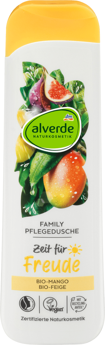 Семейный гель для душа органическое манго органический инжир 300 мл alverde NATURKOSMETIK