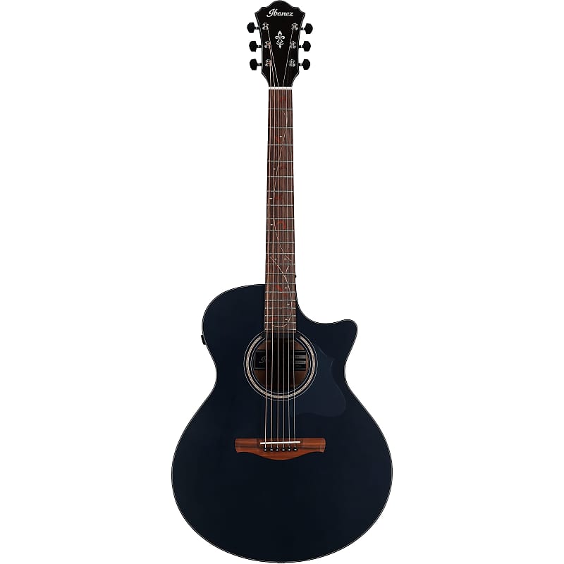 Акустическая гитара Ibanez AE275 Acoustic-Electric Guitar, Dark Tide Blue Flat