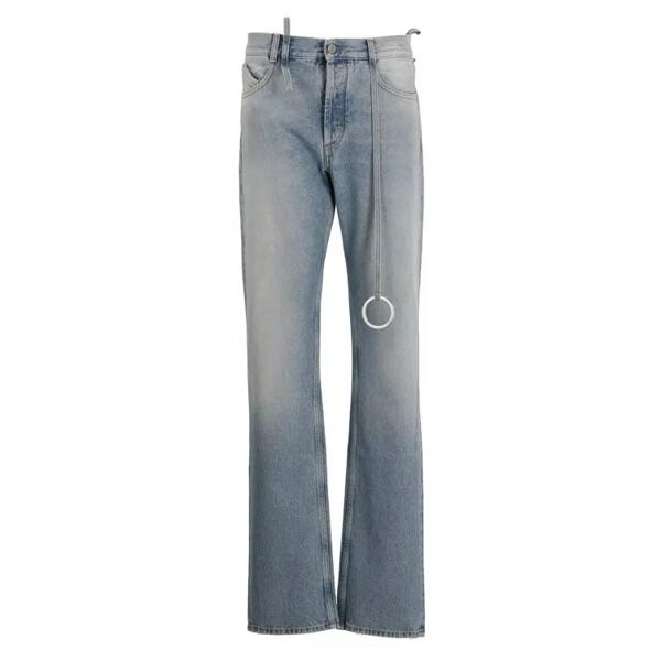

Джинсы cotton jeans The Attico, синий