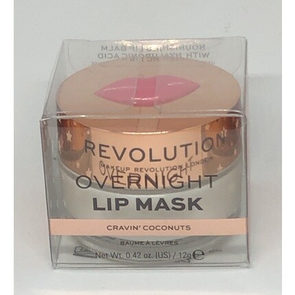 

Dream Kiss Overnight Бальзам для губ Маска Cravin' Coconuts, Makeup Revolution