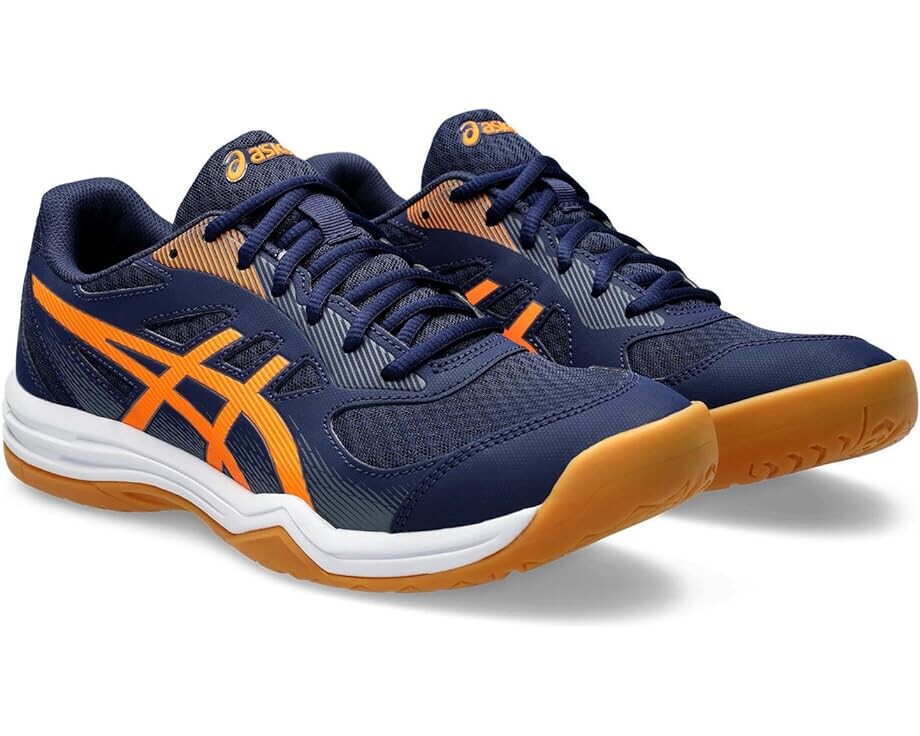 

Кроссовки ASICS Upcourt 5 Volleyball Shoe, цвет Peacoat/Shocking Orange