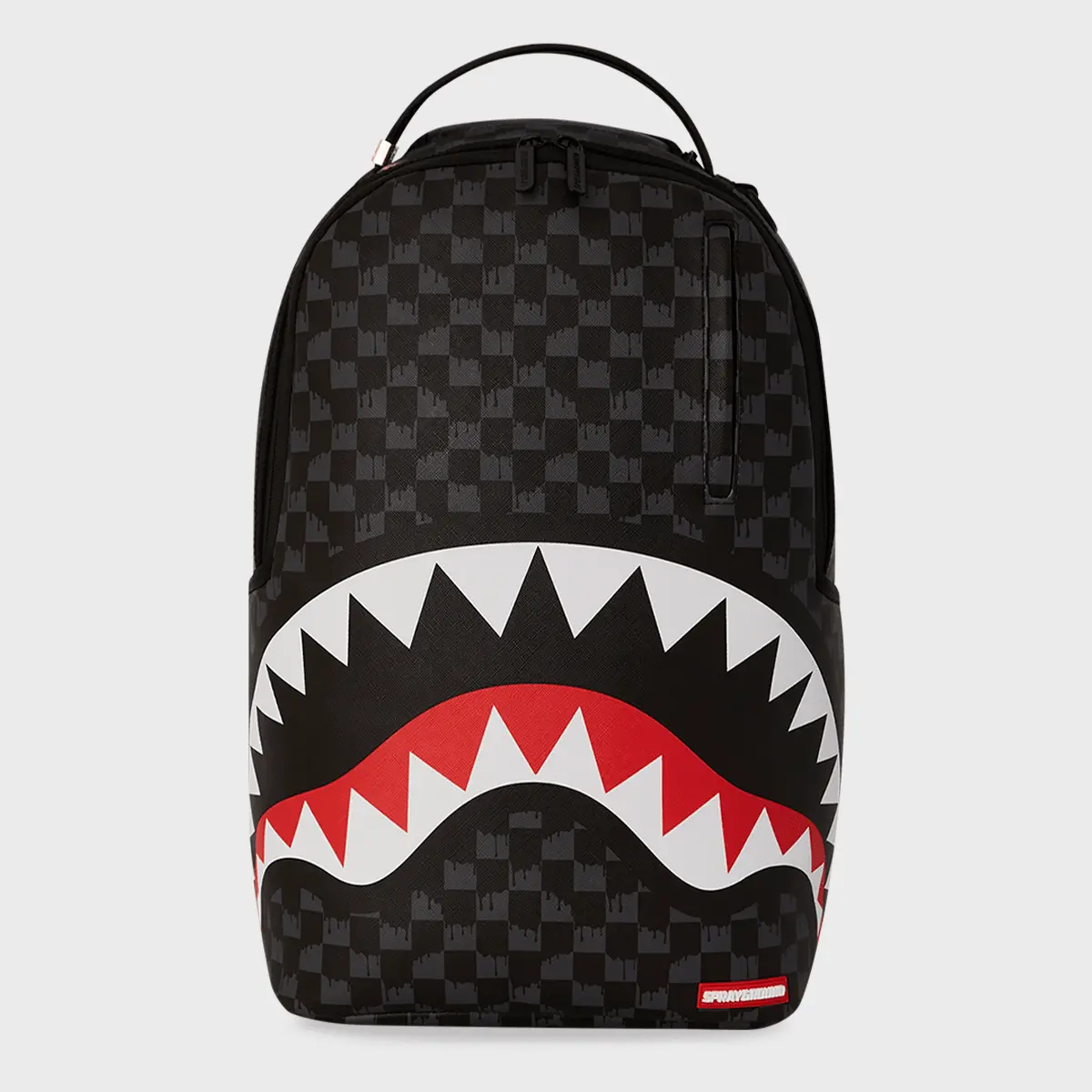 

Сумка SPRAYGROUND Drip Check Shark, черный/серый