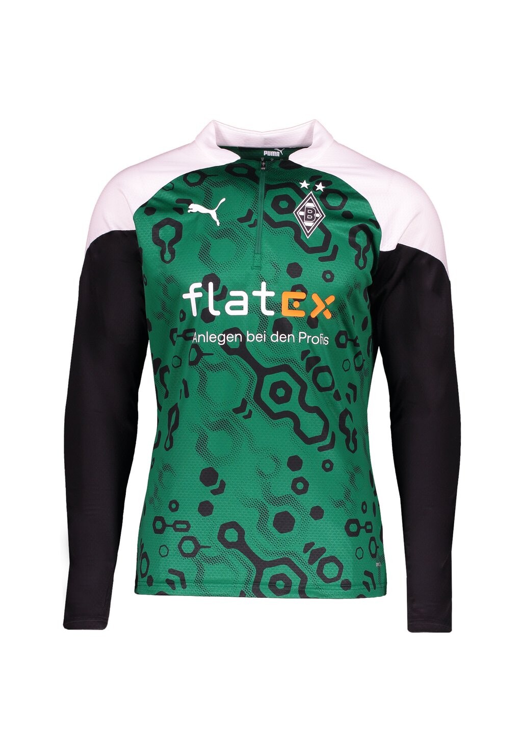 

Реплики Puma, NATIONAL BORUSSIA MÖNCHENGLADBACH HALFZIP MIT SPONSOR