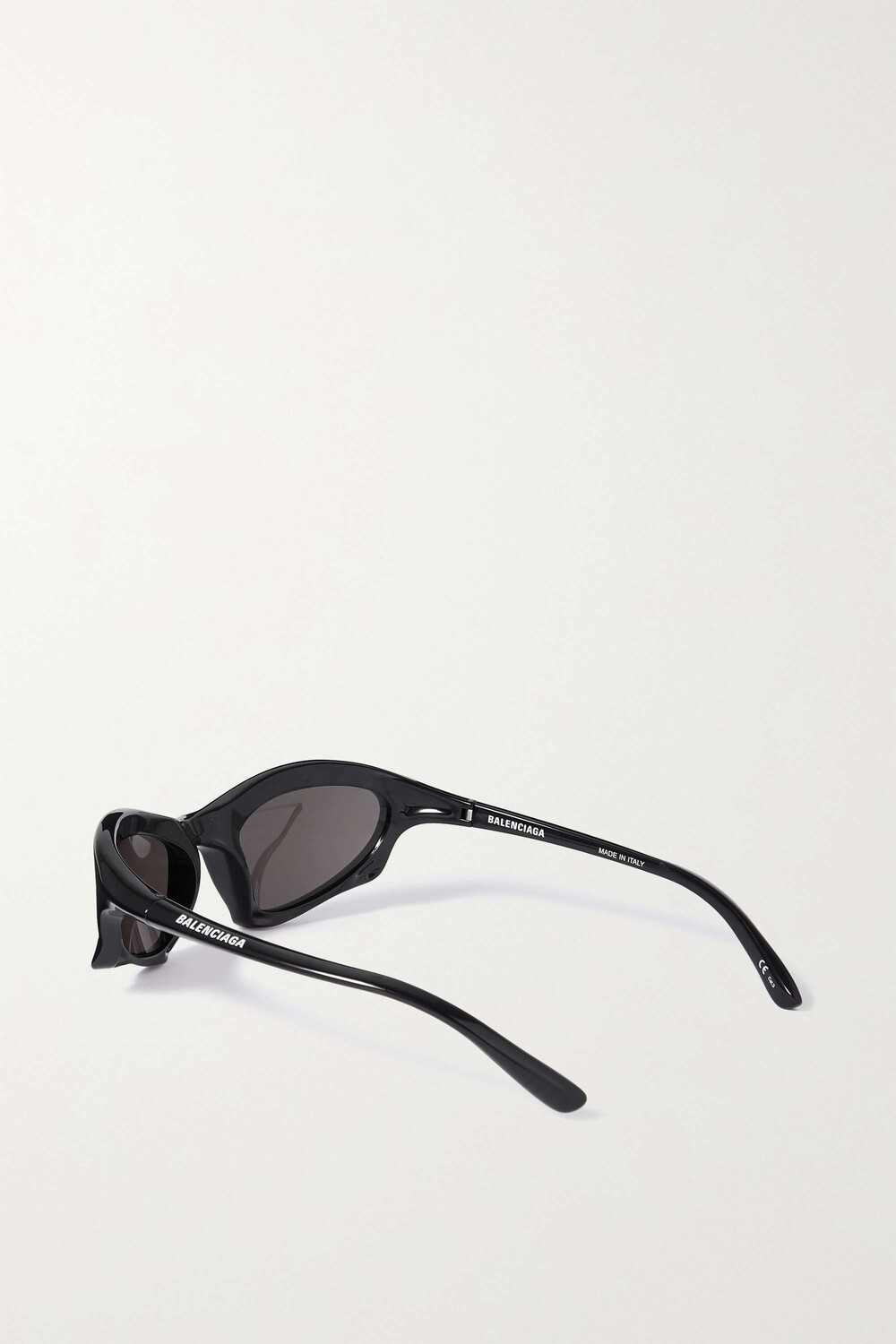

BALENCIAGA EYEWEAR солнцезащитные очки BAT из ацетата "кошачий глаз", черный