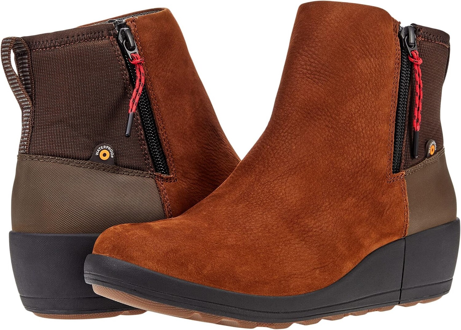 

Ботильоны Vista Rugged Zip Bogs, цвет Cognac Multi
