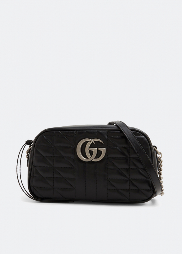 Сумка через плечо Gucci GG Marmont Small, черный цена и фото