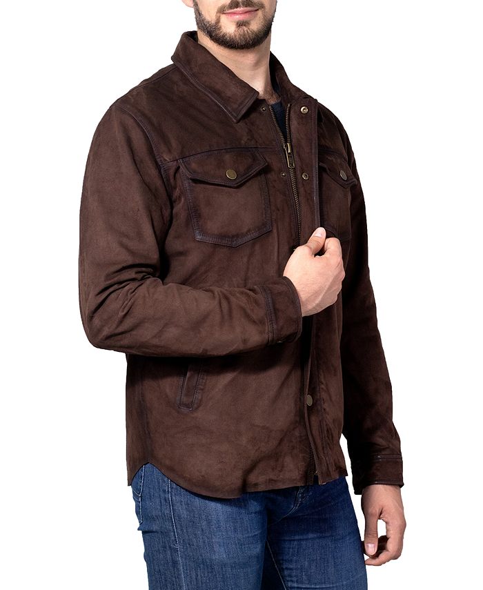 Мужская куртка с длинным рукавом Frye, коричневый