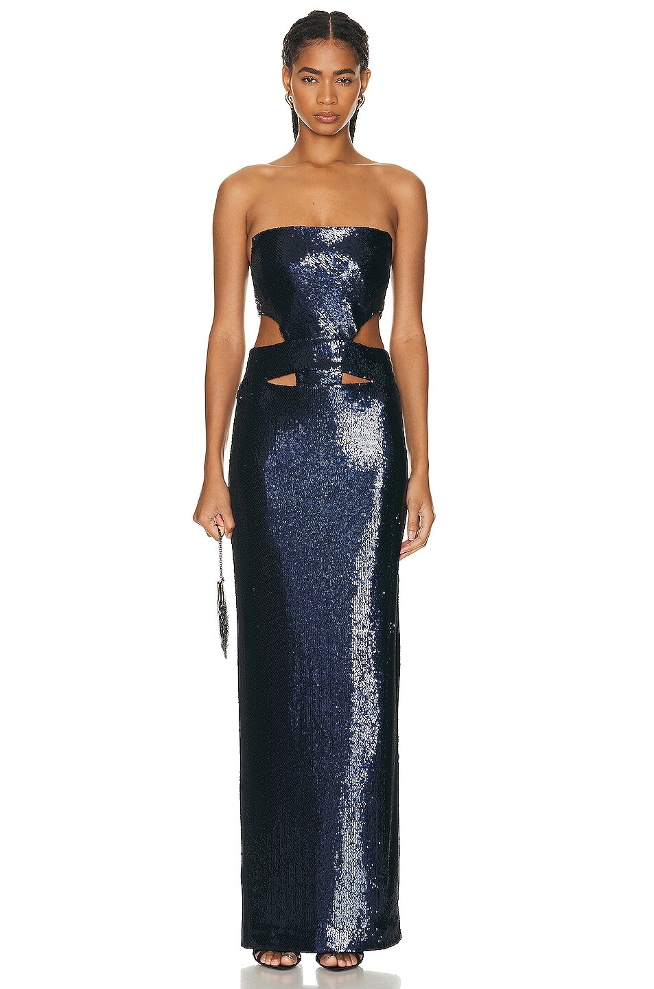 

Платье Et Ochs Ava Strapless Cut Out Gown, цвет Midnight