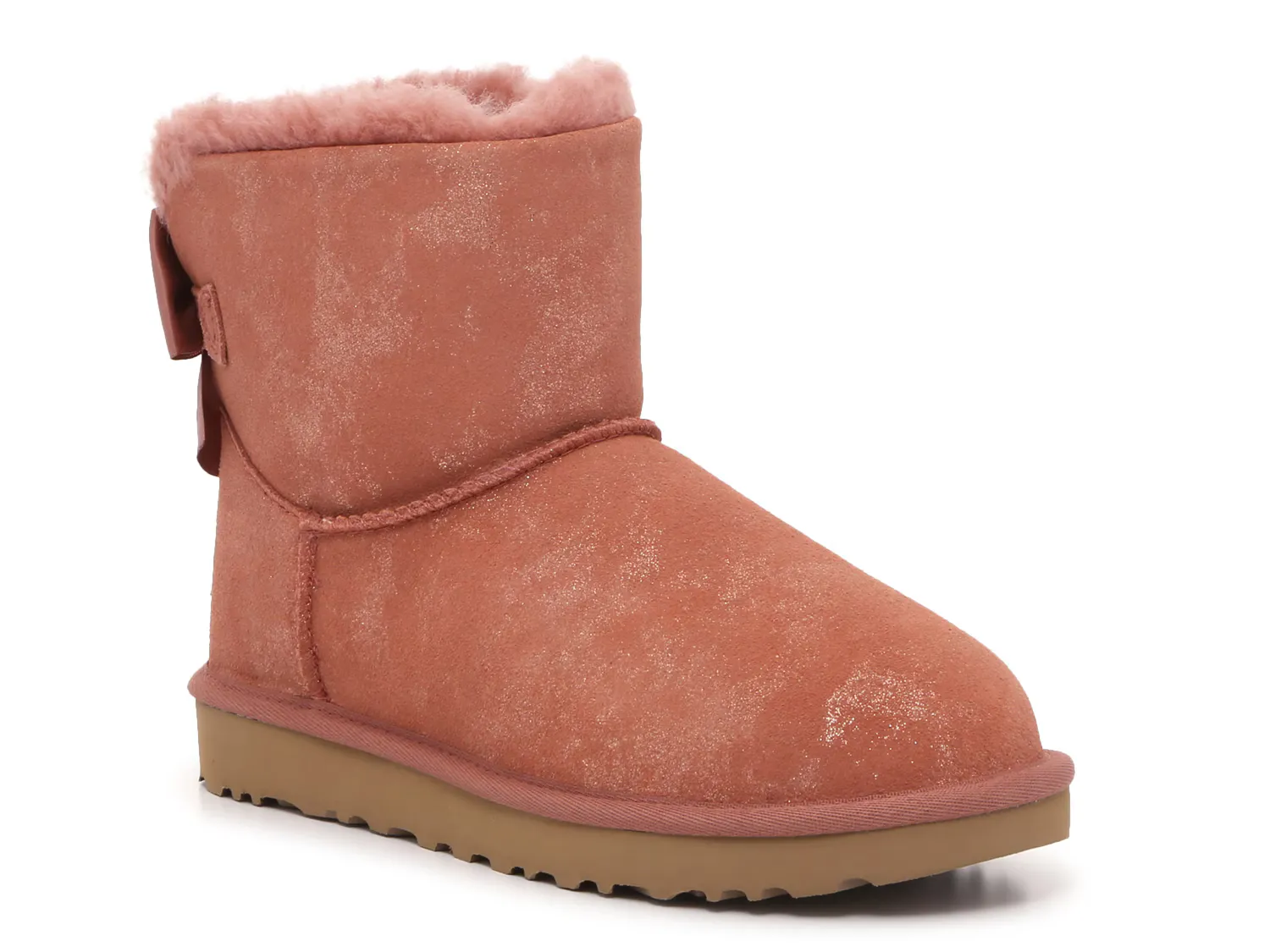 

Ботильоны Bailey Bow Mini Glimmer Bootie Ugg, красный