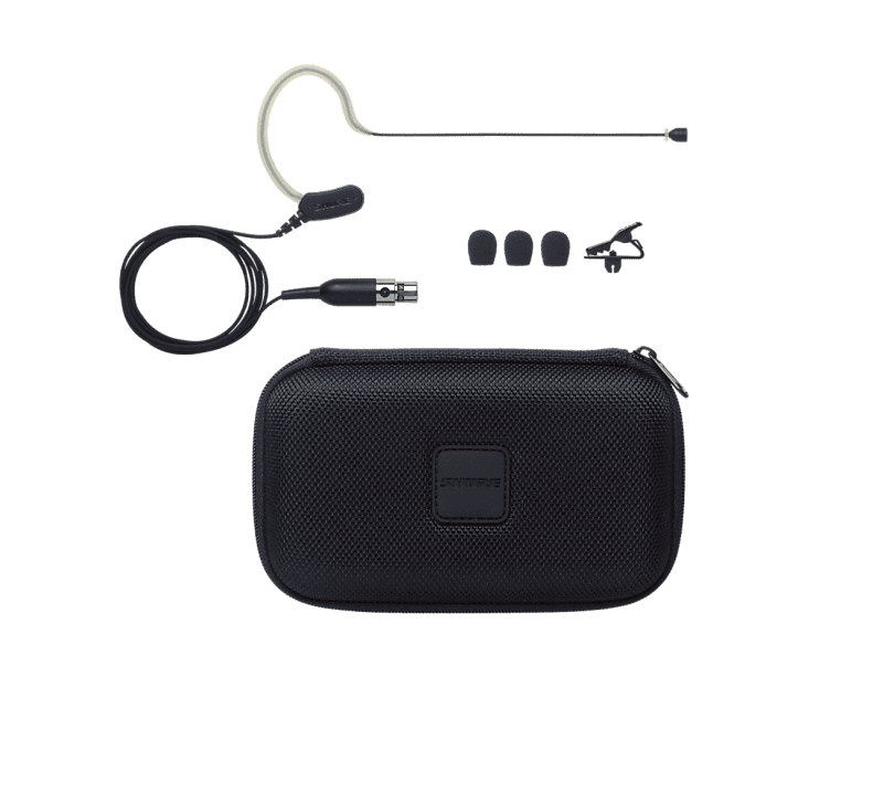 Микрофон Shure MX153B/O-TQG Microflex Omnidirectional Earset Mic with TQG Connection головной микрофон shure mx153b o tqg