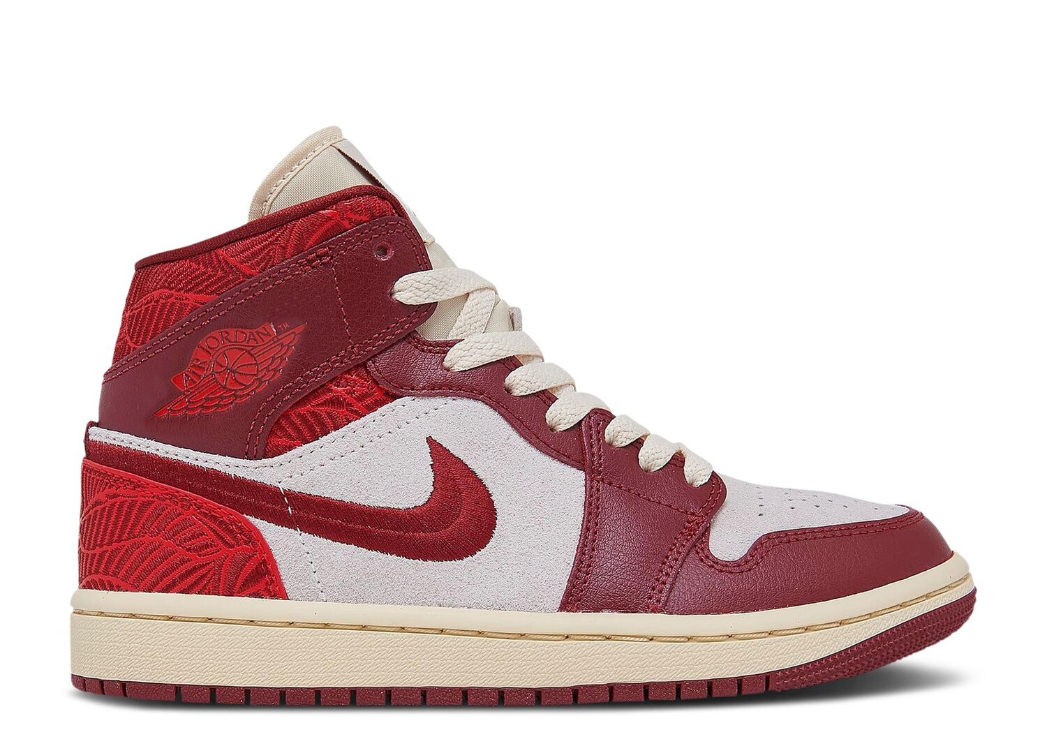 

Кроссовки Air Jordan Wmns Air Jordan 1 Mid Se 'Lift Up', красный