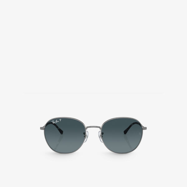 

Солнцезащитные очки RB3809 в металлической оправе фантос Ray-Ban, серый