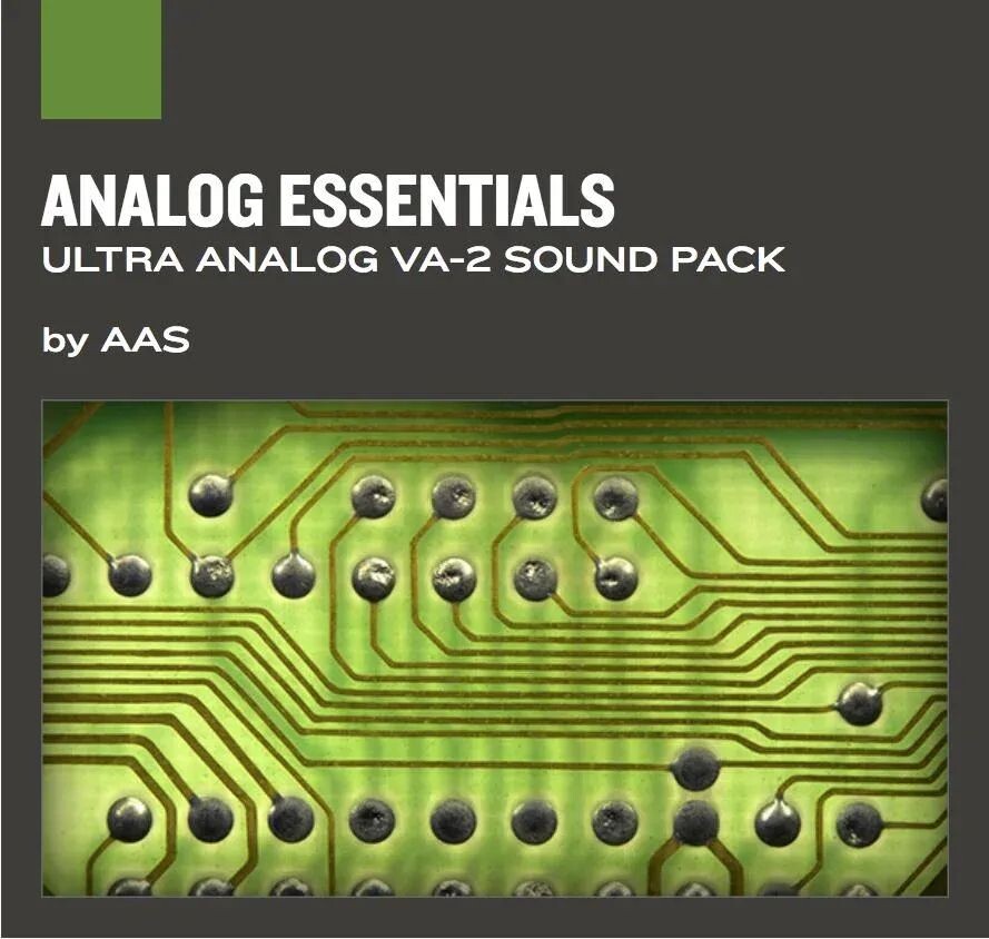 

Звуковой пакет Applied Acoustics Systems Analog Essentials для Ultra Analog VA-3