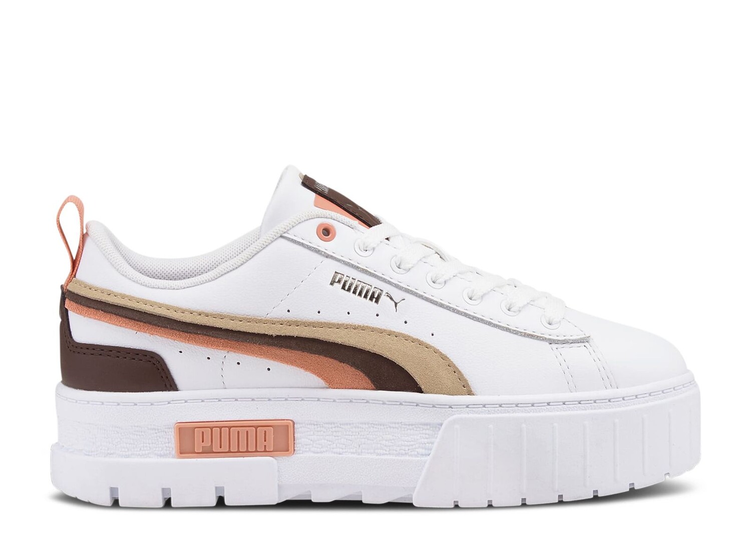 Кроссовки Puma Wmns Mayze 'Triplex - White Putty Rosette', белый кроссовки puma wmns mayze triplex white белый