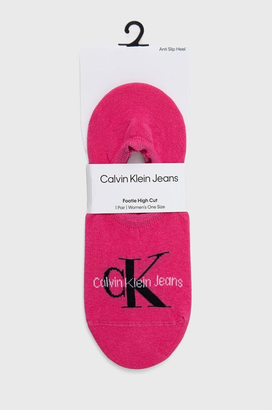 

Носки Calvin Klein Jeans, розовый