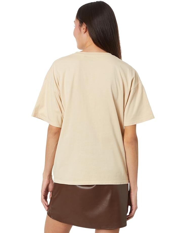 

Футболка Rip Curl Glow Heritage Short Sleeve Tee, естественный