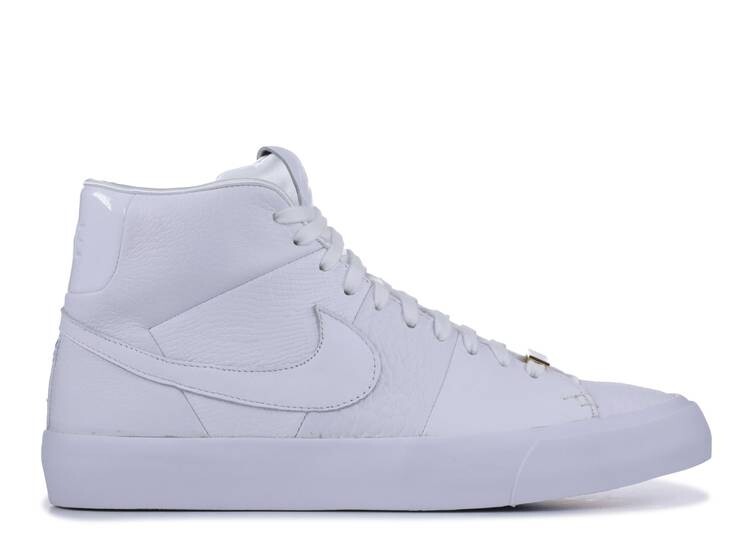 

Кроссовки Nike BLAZER ROYAL QS 'TRIPLE WHITE', белый, Белый;серый