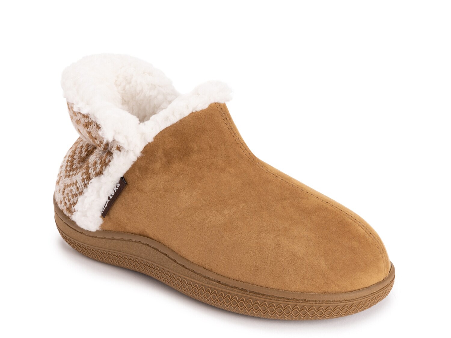 

Мини-тапочки Muk Luks из искусственной замши, рыжевато-коричневый