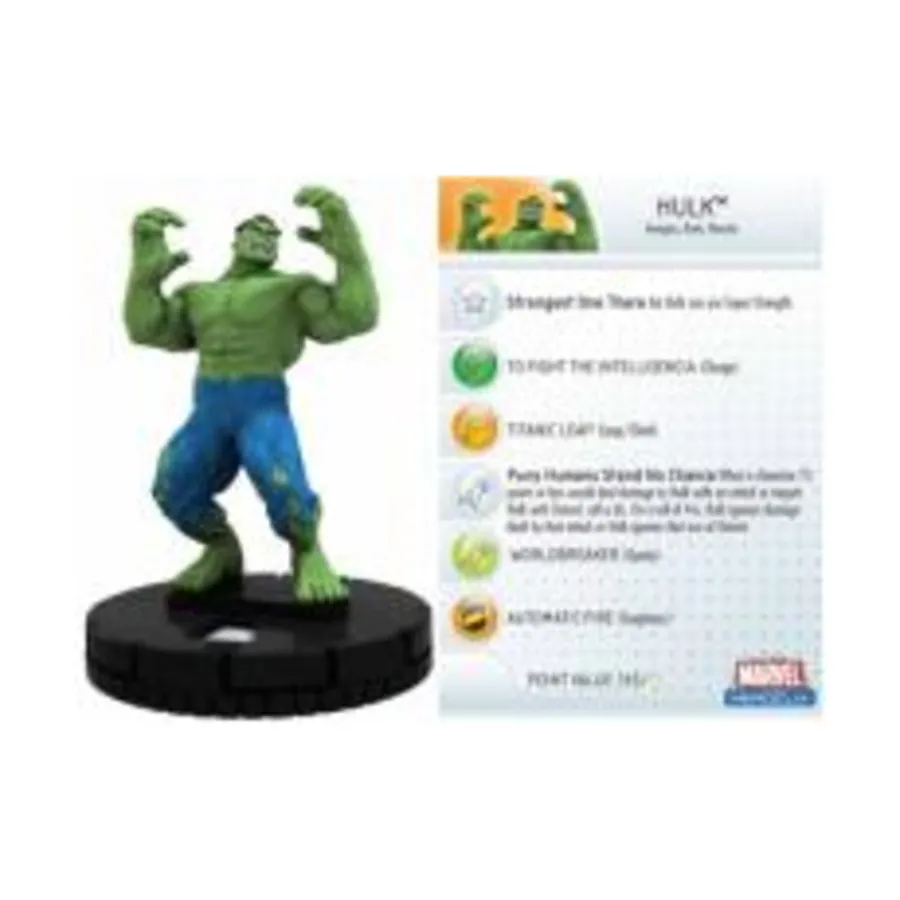 

Халк (К), Marvel HeroClix - Incredible Hulk - Singles