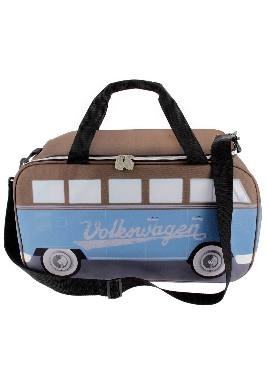 цена Сумка Weekender VOLKSWAGEN BULLI BUS T1 KÜHLTASCHE 25 LITER VW Collection By Brisa, цвет braun