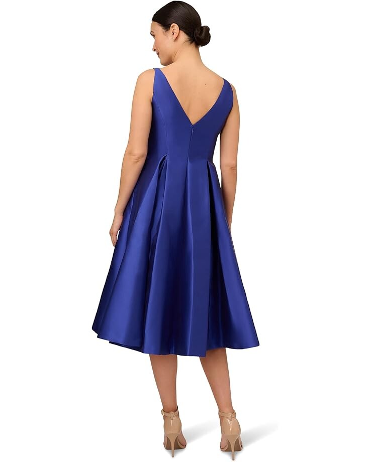 

Платье Adrianna Papell Sleeveless Tea Length Dress, цвет Neptune