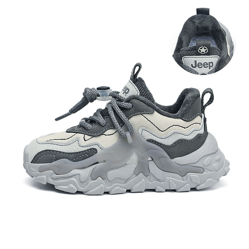 

Кроссовки Jeep Kids Lifestyle Shoes Kids Low-top Gray/White, цвет Perfect off-off