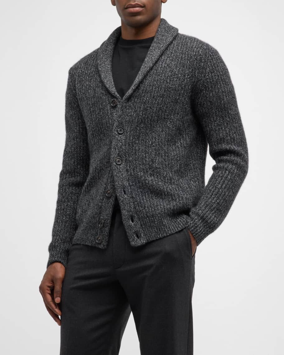 

Мужской вязаный кардиган из кашемира Neiman Marcus