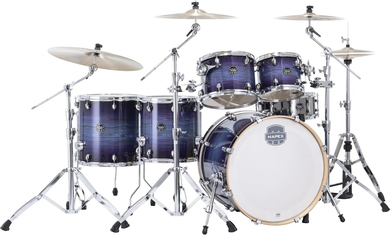 

Набор из шести предметов Mapex Armory Studioease Shell — Night Sky Burst
