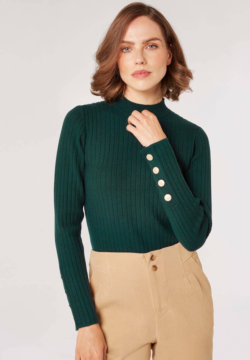 

Вязаный свитер Apricot, цвет green