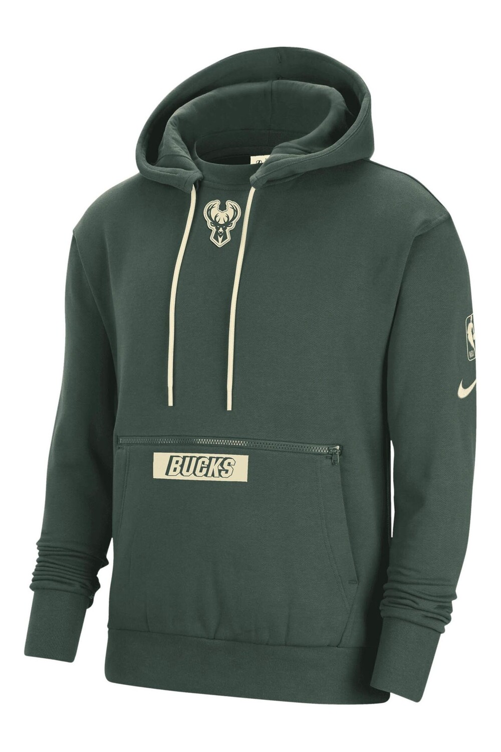 

Толстовка Fanatics Milwaukee Bucks Nike, зеленый