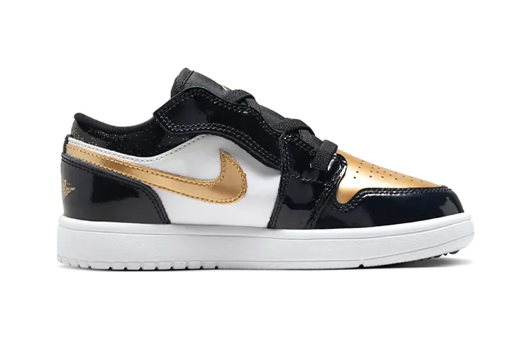 

Кроссовки баскетбольные BP Jordan Air Jordan 1 Vintage, черный / золотой