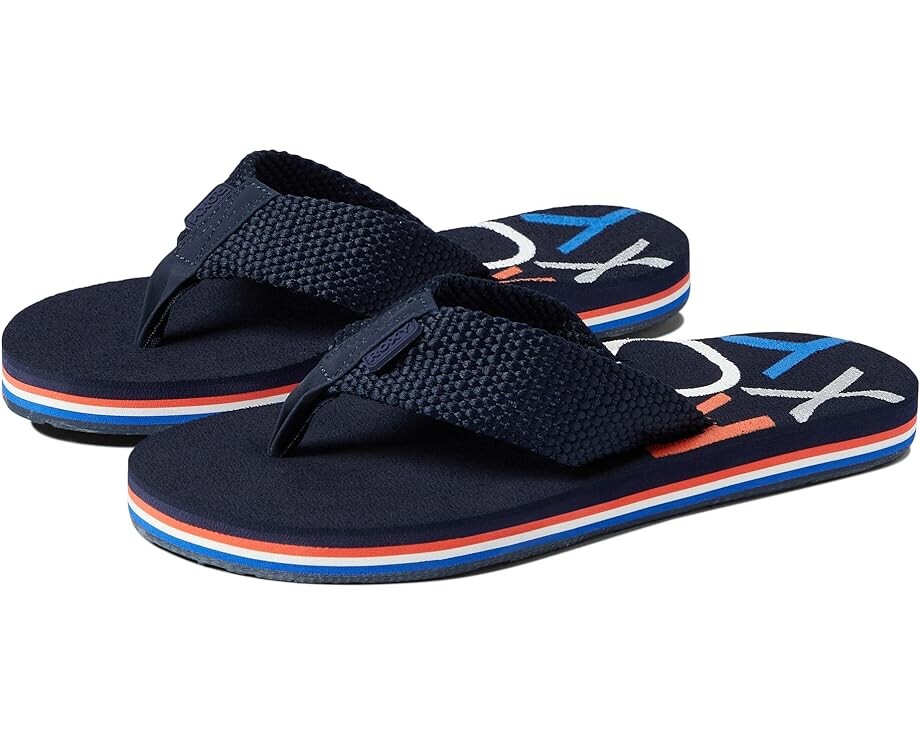 

Сандалии Roxy Send It, цвет Red/White/Blue