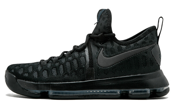 

Баскетбольные кроссовки Nike KD 9 Black Space, черные мужские