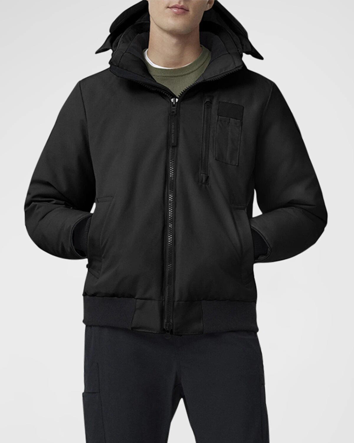 

Мужская куртка-бомбер Borden Canada Goose, цвет Black