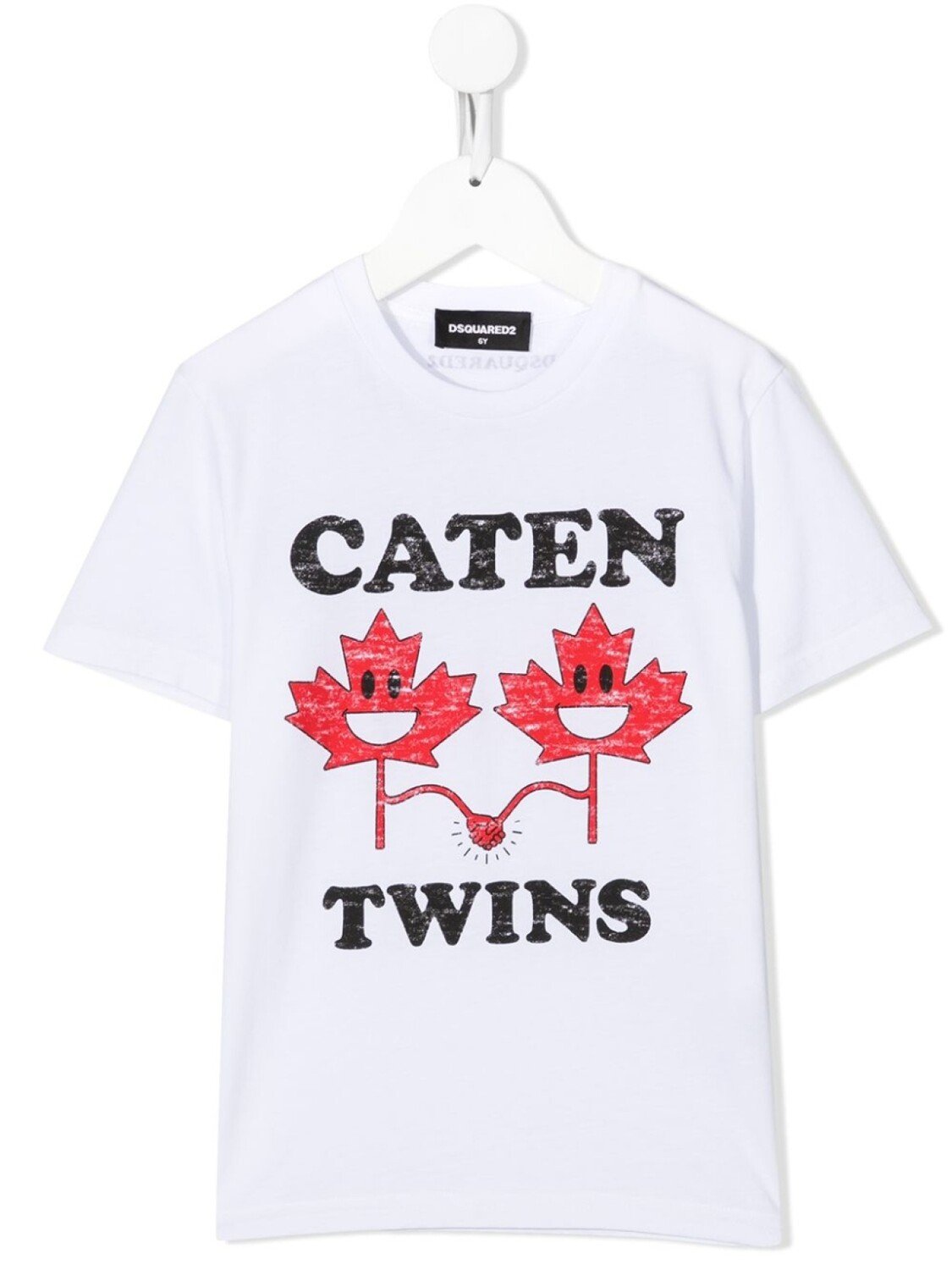 

Dsquared2 футболка с принтом Caten Twins, белый