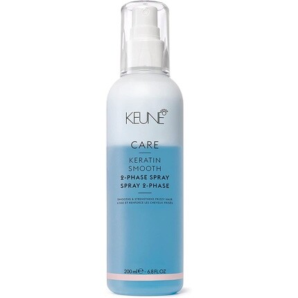 

Care Line Keratin Smooth 2-фазный спрей Увлажняющий спрей против вьющихся волос 200 мл, Keune