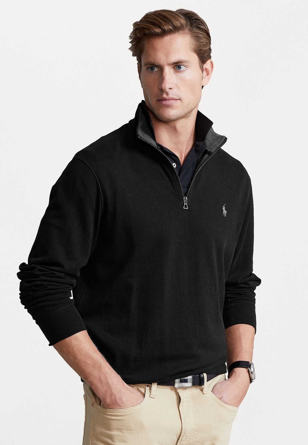 

Футболка с длинным рукавом Long Sleeve Polo Ralph Lauren, цвет polo black