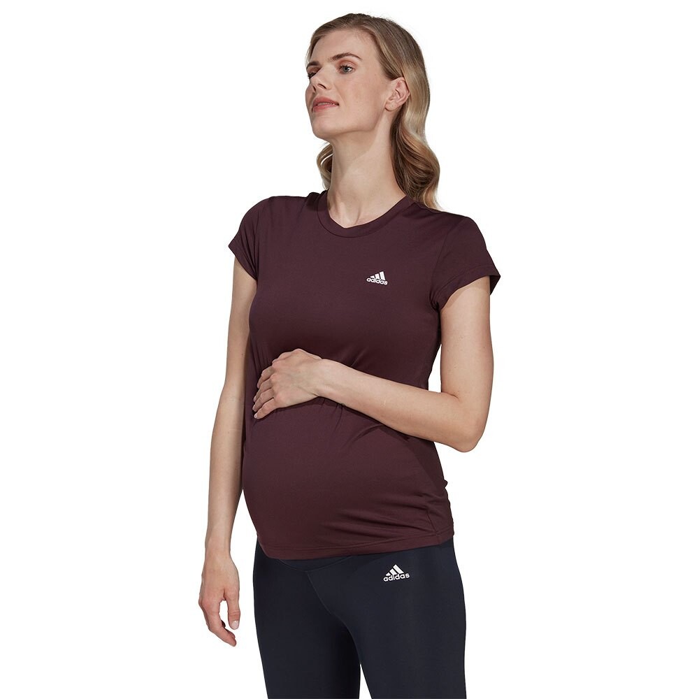 

Футболка adidas Designed To Move Colorblock Sport Maternity, красный