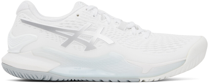 

Кроссовки Asics White & Silver Gel-Resolution 9