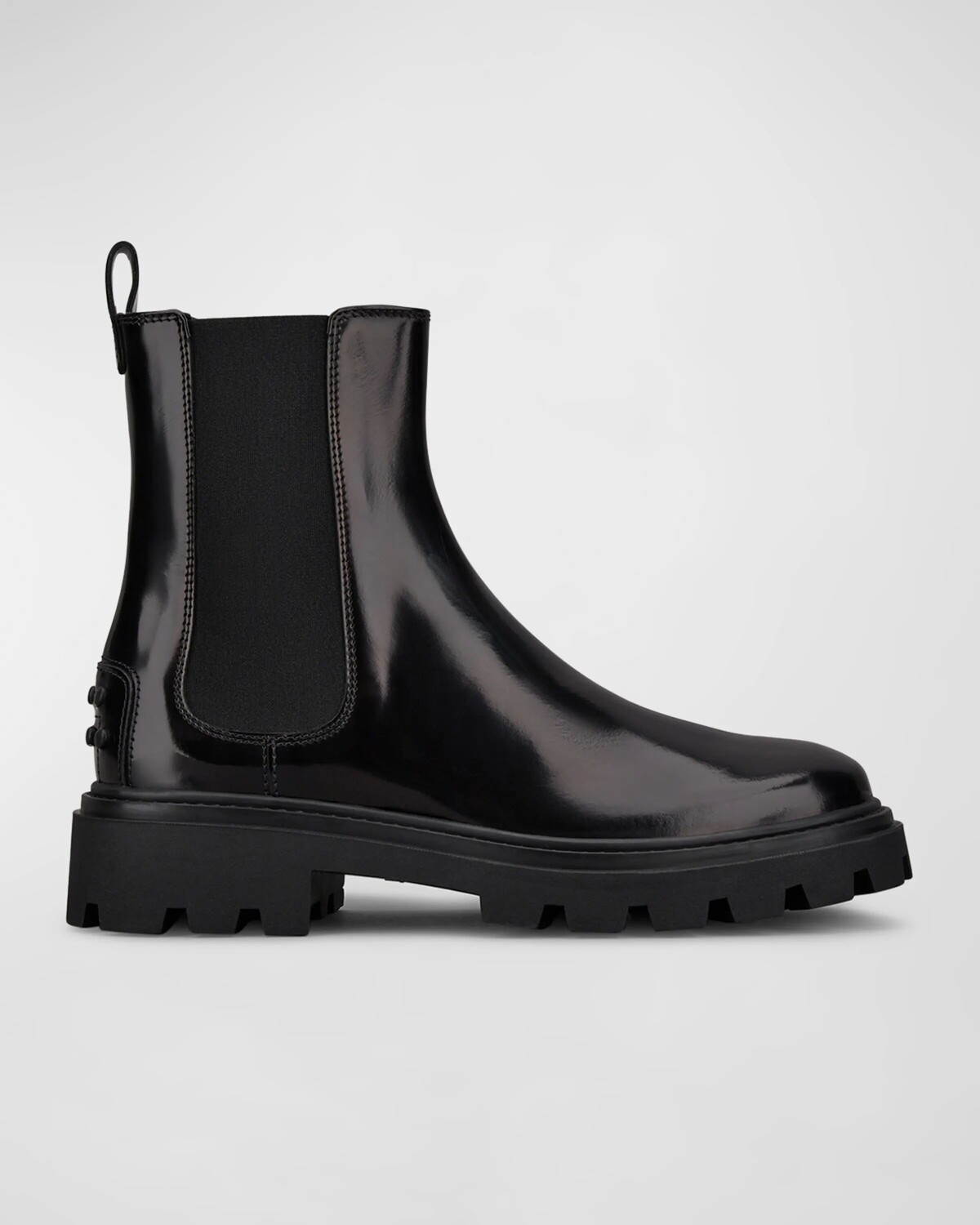 

Кожаные ботильоны челси Tod'S, цвет Nero