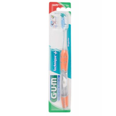 Зубная щетка, мягкая Sunstar Gum Technique+ цена и фото